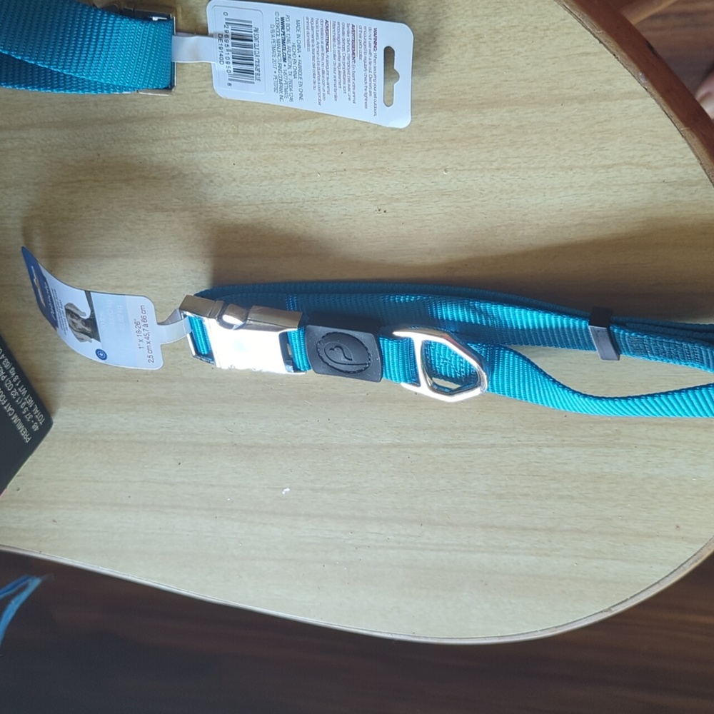 Petmate large dog blue collar new